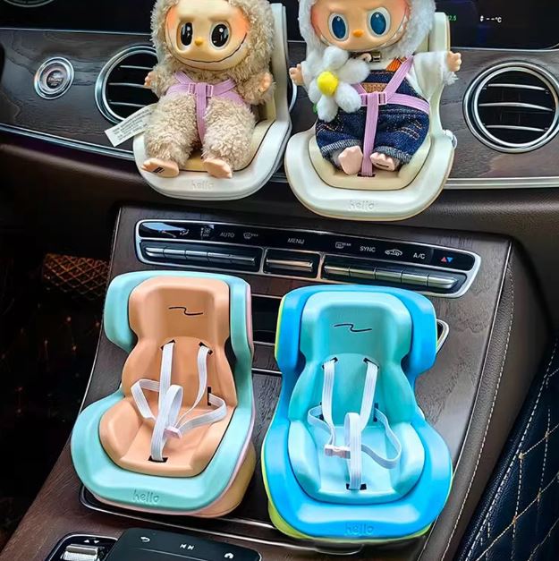 Car Seat for Labubu | 17 cm