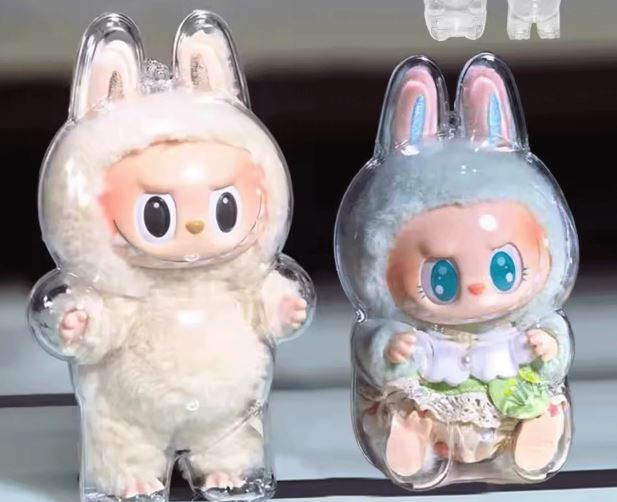 Plastic Protective Case for Labubu