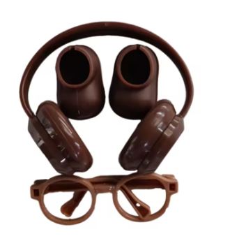 Labubu Headphones & Glasses Pack + Free Shoes