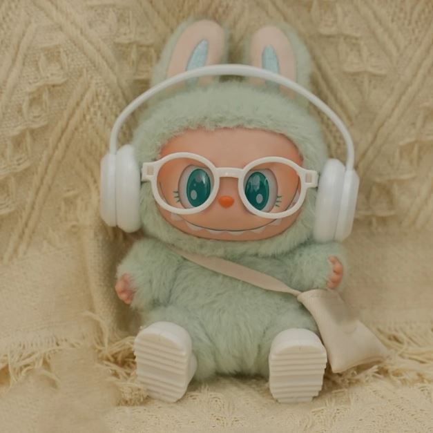 Labubu Headphones & Glasses Pack + Free Shoes