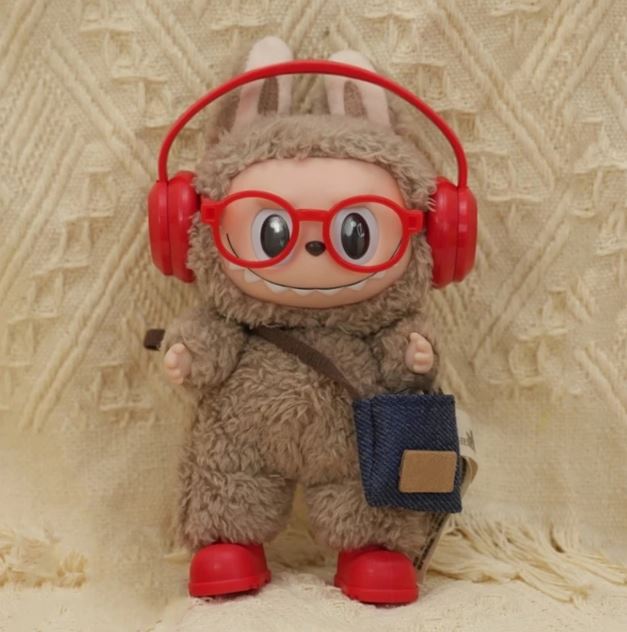 Labubu Headphones & Glasses Pack + Free Shoes