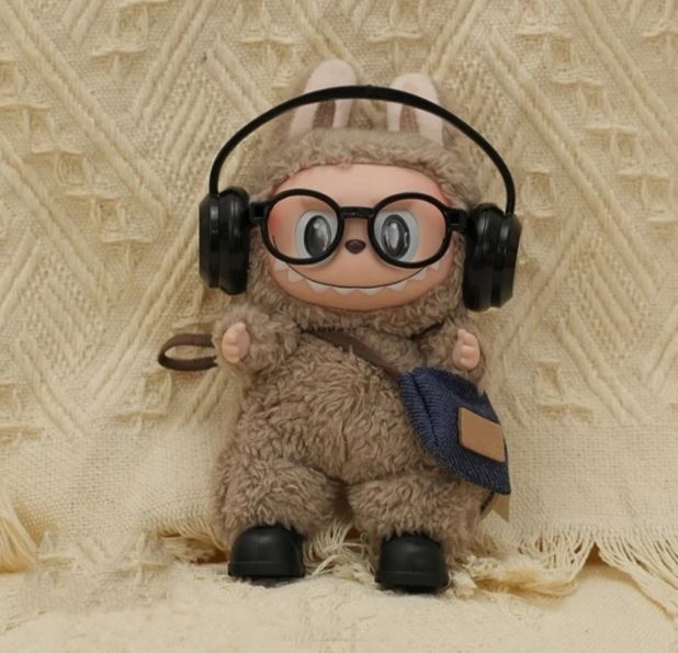 Labubu Headphones & Glasses Pack + Free Shoes