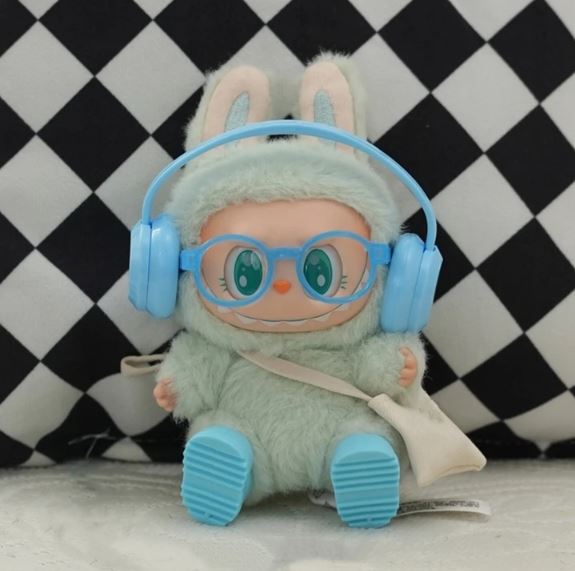 Labubu Headphones & Glasses Pack + Free Shoes